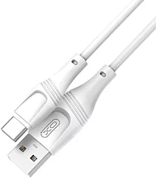 Кабель XO NB238 USB-A - Type-C 12w 2.4a 1м cable White - миниатюра 2 Кабель XO NB238 USB-A - Type-C 12w 2.4a 1м cable White - миниатюра 2