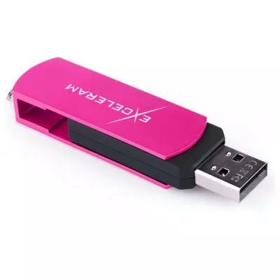 Флешка Exceleram 8GB P2 Series USB 2.0 (EXP2U2ROB08) Rose - фото 4