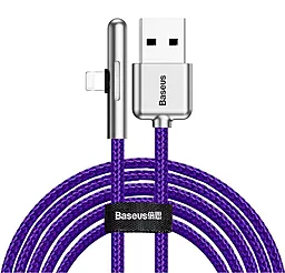 Кабель Baseus Iridescent Lamp Mobile Game USB-A - Lightning 7.5w 2м cable Violet (CAL7C-B05)