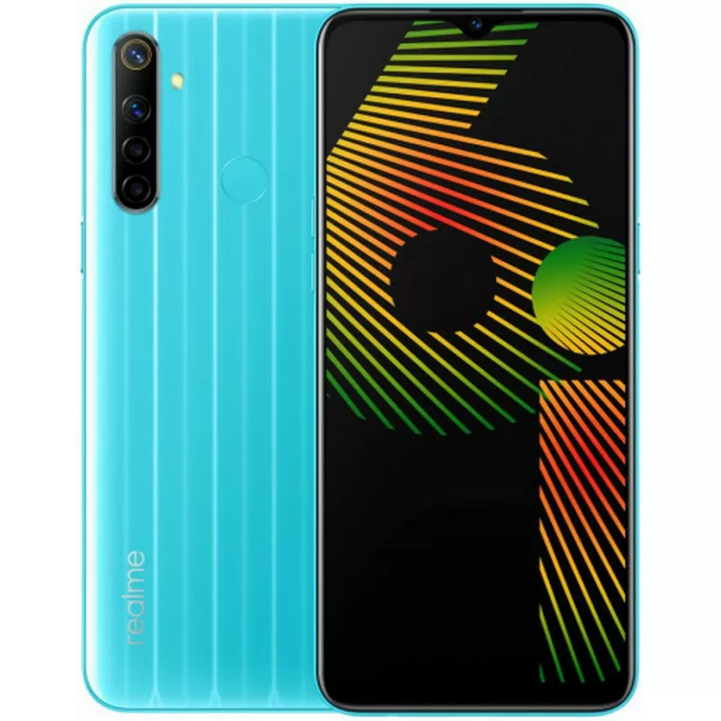 Смартфон Realme 6i 4/128GB Blue - фото 1