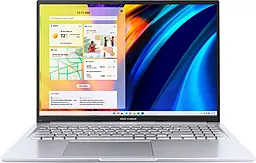 Ноутбук ASUS Vivobook 16X M1603IA-MB082 (90NB0Y42-M003R0) Transparent Silver - фото Ноутбук ASUS Vivobook 16X M1603IA-MB082 (90NB0Y42-M003R0) Transparent Silver