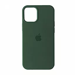 Чехол Silicone Case Full для Apple iPhone 15 Plus Pine green