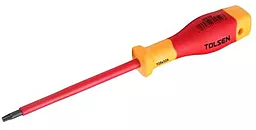 Отвёртка диэлектрическая Tolsen V30815 Premium VDE ★T15 80 мм - фото Отвёртка диэлектрическая Tolsen V30815 Premium VDE ★T15 80 мм