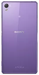 Задняя крышка корпуса Sony Xperia Z3 (D6603, D6633, D6643, D6653) со стеклом камеры Purple
