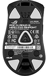 Компьютерная мышка Asus ROG Gladius III Wireless AimPoint RGB Black (90MP02Y0-BMUA00) - миниатюра 6