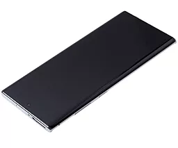 Дисплей Samsung Galaxy Note 10 Plus N975 з тачскріном і рамкою, сервісний оригінал, Silver - мініатюра 4