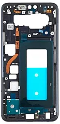 Рамка дисплея LG V40 ThinQ V405 New Aurora Black - фото Рамка дисплея LG V40 ThinQ V405 New Aurora Black