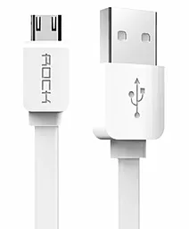 USB Кабель Rock micro USB Cable White