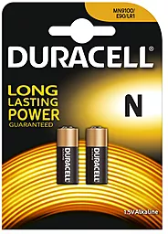 Батарейки Duracell N / MN9100 / LR1 / E90 / 4001 / AM5 2шт