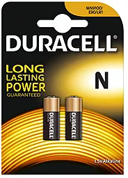 Батарейки Duracell N / MN9100 / LR1 / E90 / 4001 / AM5 2шт - фото Батарейки Duracell N / MN9100 / LR1 / E90 / 4001 / AM5 2шт