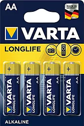 Батарейки Varta AA (LR6) Longlife 4шт
