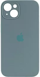 Чехол Silicone Case Full Camera для Apple iPhone 13 Pine Green