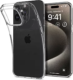 Чехол Spigen Liquid Crystal для Apple iPhone 15 Pro Max Crystal Clear (ACS06557)