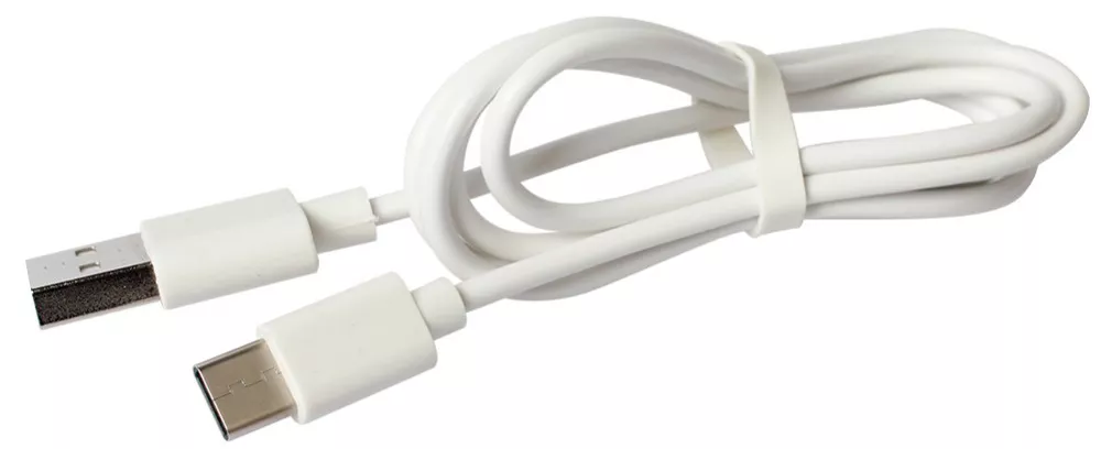 Кабель Siyoteam Standart USB-A - Type-C 12w 2.4a 1м cable White - фото 2