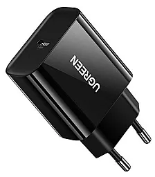 Сетевое зарядное устройство Ugreen CD137 20w PD USB-C home charger black (10191)