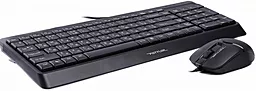 Комплект (клавиатура+мышка) A4Tech Fstyler F1512 Black - миниатюра 2