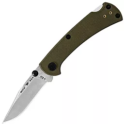 Нож Buck 112 Slim Pro TRX (112GRS3) olive - фото Нож Buck 112 Slim Pro TRX (112GRS3) olive