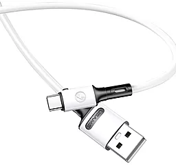 Кабель Usams U52 Remarkable USB-A - Type-C 10w 1м cable White - миниатюра 2 Кабель Usams U52 Remarkable USB-A - Type-C 10w 1м cable White - миниатюра 2