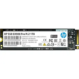 Накопичувач SSD HP EX900 Pro 1 TB (9XL77AA) - фото Накопичувач SSD HP EX900 Pro 1 TB (9XL77AA)