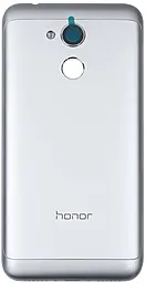 Задняя крышка корпуса Huawei Honor 6A (DLI-AL10 / DLI-TL20) со сканером отпечатка пальца и со стеклом камеры Original Silver - фото Задняя крышка корпуса Huawei Honor 6A (DLI-AL10 / DLI-TL20) со сканером отпечатка пальца и со стеклом камеры Original Silver