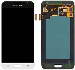 Дисплей Samsung Galaxy J3 J320 2016 з тачскріном, (TFT), White