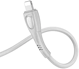 Кабель Borofone BX98 Superior USB-A - Lightning 12w 2.4a 1м cable Gray - миниатюра 3