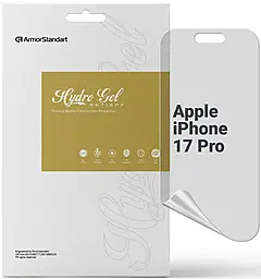 Гидрогелевая пленка ArmorStandart Anti-spy для Apple iPhone 17 Pro (ARM86180) - фото Гидрогелевая пленка ArmorStandart Anti-spy для Apple iPhone 17 Pro (ARM86180)