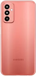 Задняя крышка корпуса Samsung Galaxy M13 M135 (2022) со стеклом камеры Orange Copper - фото Задняя крышка корпуса Samsung Galaxy M13 M135 (2022) со стеклом камеры Orange Copper