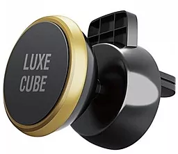 Держатель магнитный Luxe Cube Car Black (8886668686204) - фото Держатель магнитный Luxe Cube Car Black (8886668686204)