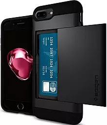 Чохол Spigen Slim Armor CS Apple iPhone 7 Plus, iPhone 8 Plus Black (043CS20528)