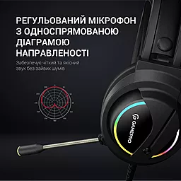 Наушники GamePro HS565 Nitro Black (HS565) - миниатюра 9 Наушники GamePro HS565 Nitro Black (HS565) - миниатюра 9