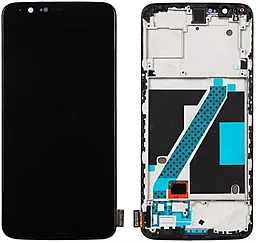 Дисплей OnePlus 5T (A5010) с тачскрином и рамкой, (OLED), Black - фото Дисплей OnePlus 5T (A5010) с тачскрином и рамкой, (OLED), Black