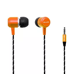 Наушники Awei ES-Q35 Orange - фото Наушники Awei ES-Q35 Orange