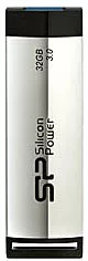 Флешка Silicon Power Marvel M60 32 GB (SP032GBUF3M60V1S) Silver - фото Флешка Silicon Power Marvel M60 32 GB (SP032GBUF3M60V1S) Silver