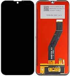 Дисплей Motorola Moto E6i (XT2053-5, XT2053-6) с тачскрином, Black