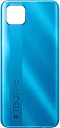 Задняя крышка корпуса Realme C11 2021 Original Cool Blue - фото Задняя крышка корпуса Realme C11 2021 Original Cool Blue