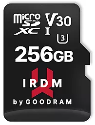 Карта памяти GooDRam microSDXC 256GB IRDM Class 10 UHS-I U3 V30 + SD-адаптер (IR-M3AA-2560R12) - миниатюра 2