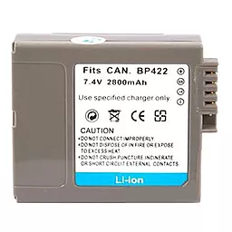 Аккумулятор для видеокамеры Canon BP-422 (2800 mAh)