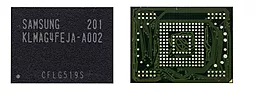Микросхема флеш памяти Samsung KLMAG4FEJA-A002, 16GB, BGA 153 для Samsung N8000 Galaxy Note 10.1 / N8010 Galaxy Note 10.1 / P3100 / P7300 / P7500
