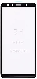 Защитное стекло TOTO 5D Cold Carving Samsung A750 Galaxy A7 2018 Black (F_101415) - миниатюра 2