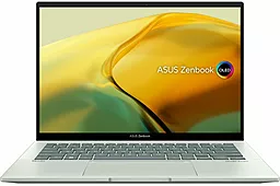 Ноутбук ASUS Zenbook 14 OLED UX3402VA-KM066WS (90NB10G6-M00360) Foggy Silver - фото Ноутбук ASUS Zenbook 14 OLED UX3402VA-KM066WS (90NB10G6-M00360) Foggy Silver