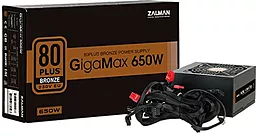 Блок питания Zalman GigaMax 650W 12-Fan (ZM650-GVII) - миниатюра 4
