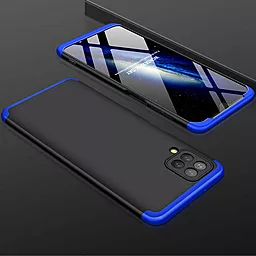 Чехол 1TOUCH GKK LikGus 360 градусов (opp) для Samsung Galaxy A22 4G, Galaxy M32  Черный / Синий - миниатюра 2