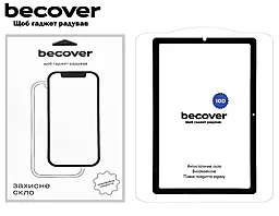 Защитное стекло BeCover 10D для Samsung Galaxy Tab S6 Lite (2024) 10.4" P620/P625/P627 Black (710802)