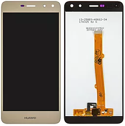 Дисплей Huawei Y5 2017, Y5 III, Y5 3, Y6 2017, Nova Young, Honor 6 Play с тачскрином, оригинал, Gold - фото Дисплей Huawei Y5 2017, Y5 III, Y5 3, Y6 2017, Nova Young, Honor 6 Play с тачскрином, оригинал, Gold