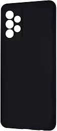 Чехол Wave Full Silicone Cover для Samsung Galaxy A72 Black