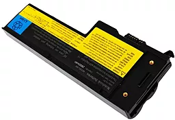 Аккумулятор для ноутбука Lenovo IBM 92P1168 ThinkPad X60 / 14.8V 2600mAh / Black