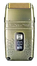 Электробритва VGR V-335 шейвер, тройное лезвие, IPX6, LED display - фото Электробритва VGR V-335 шейвер, тройное лезвие, IPX6, LED display