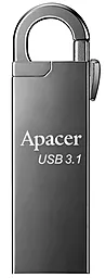 Флешка Apacer 128 GB AH15A USB 3.1 Ashy (AP128GAH15AA-1) Black