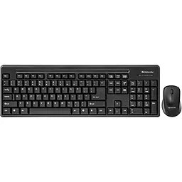 Комплект (клавіатура+мишка) Defender Princeton C-935 Wireless Kit (45935) Black